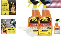 Multi-Surface Pro-Power Spray Gel Adhesive Remover – 24 Oz with No Mess Formula