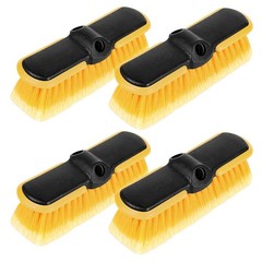 10 Inch Car Wash Brush Head, Scrub Brush Attachment for Long Handle Extension…