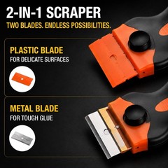 Adhesive Sticker Remover for Removing Car Decal, Window Tint, Glue Residue – 3.3