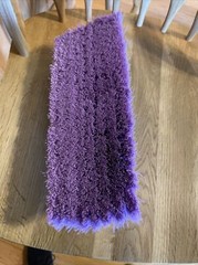 Flo-Thru Plastic Wall Scrub Brush, Equipment Brush With Soft Bristles NIB