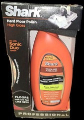 SHARK Wood & Hard Floor Cleaner Wood Floor Polish 28 oz. Discontinued NEW SEALED
