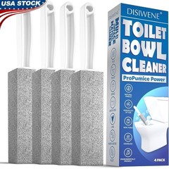 5.25in Tile Cleaner Heavy Duty Handle Removes Calcium Stains Hard Water Grime US