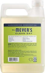 MRS. MEYER’S CLEAN DAY Liquid Dish Soap Refill, Lemon Verbena 48 Fl Oz Pack of 1