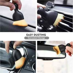 3PCS Car Interior Cleaning Brush Automotive Interior Dusting Brush Soft Bristles