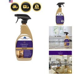 Stone Polish Natural Stone Quartz Countertop Cleaner Shine Spray 24oz