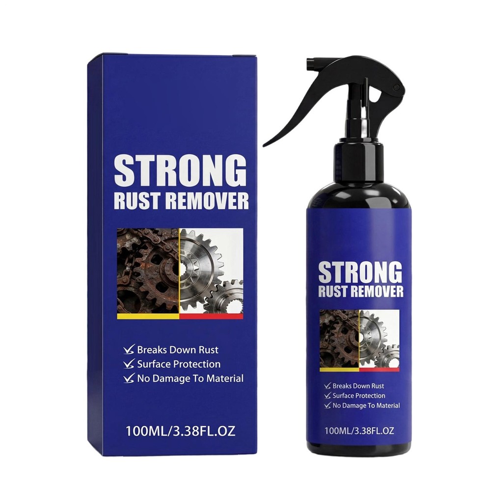 Strong Rust Remover 100ml Metal Stain Cleaner Rust Cleaner for Kitchen Garage