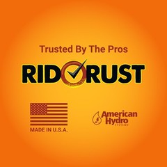 Rid O Rust Multi Surface Rust Remover 128 Fl Oz Easy Spray Cleaner for Stains