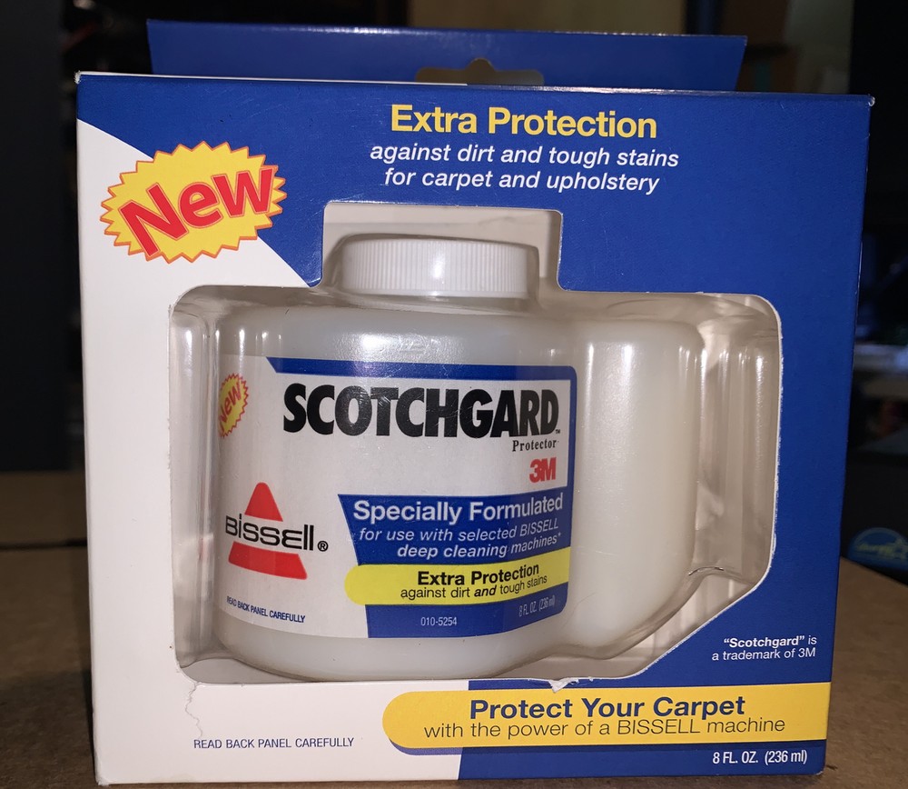 3M Bissell 8oz Scotchgard Carpet Upholstery Protector Refill – 200 Sq/Ft -NEW