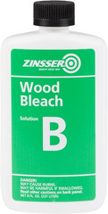 Zinsser Wood Bleach Kit, 2-Step Brightening System, Interior Wood Surfaces | 8Oz