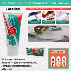 Didi Seven (Didi 7) Ultra Universal Stain Remover (2 oz tube)