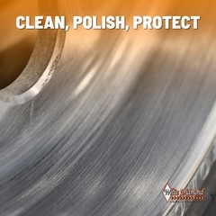 Metal Polish with Sealant, 12 fl oz – Cleaner Protectant for Aluminum, Chrome