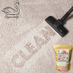 Eleganceinlife Cherry Blossom-Scented Carpet &Room Deodorizer Baking Soda 3.5 LB
