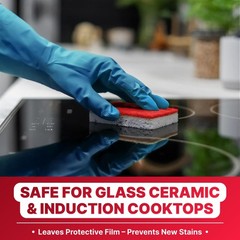 Stove Top Cleaner Glass Ceramic – Induction Cooktop Cleaner Polish And Protec…