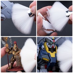 Portable Grooves Clean Dust Removal Brush for Gundam/Military Models Hobby Tools
