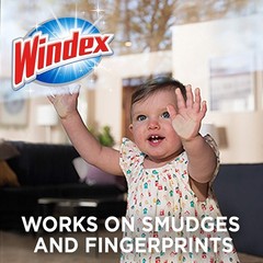 Windex Wipes Glass Cleaning Ammonia Free Pre-Moistened Glass and Surface Wipe…
