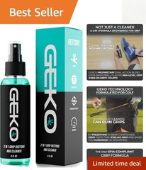 Non-Toxic Geko Grip Restore Spray for Enhanced Traction in All Sports Equipment