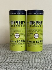2X Mrs Meyer’s Clean Day Surface Scrub Lemon Verbena HTF
