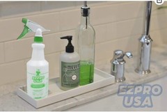 24 oz Empty Spray Bottle Plastic, Commercial Household Water, Green, 4 Pack