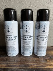 5 Pack Century Heavy Duty Water & Stain Protectant Spray 7oz for Shoes & Fabric