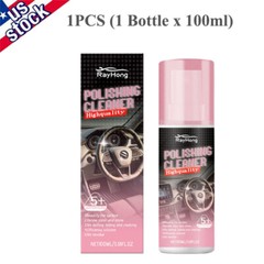 3x Polishing Cleaner Cars Interior Car Interior Detailer & Cleaner 100ml