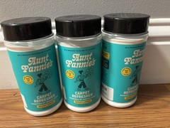 Aunt Fannie’s Lemon Scent Carpet Upholstery Refresher 16 Oz Lot Of 3 NIP