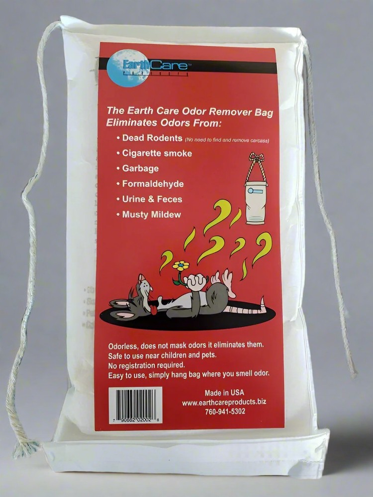 Odor Remover Bag – Removes Unwanted Foul Odors – 19 oz Bag by Earth Care