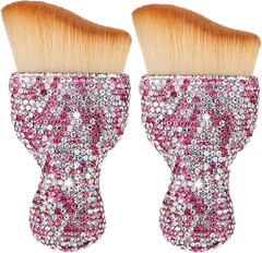 Car Interior Brush Blingbling Car Accessories for Women,2Pack Dust Sweeping Soft