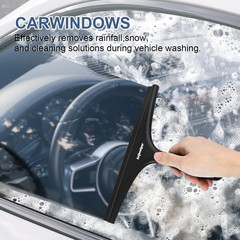 Shower Squeegee with Hang Hook, Bathroom Squeegee for Shower Glass, Tile Wall…