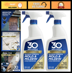 Mold & Mildew Stain Remover Spray | Scrub-Free, Instant Results | 32 Fl Oz (2 Pa