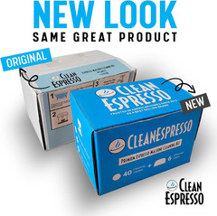 Cleanespresso – Designed for Breville Cleaning Kit – 40 Cleaning Tablets and 6 W