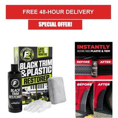 ExoForma Black Trim Restorer – Long Lasting Plastic Restorer for Cars