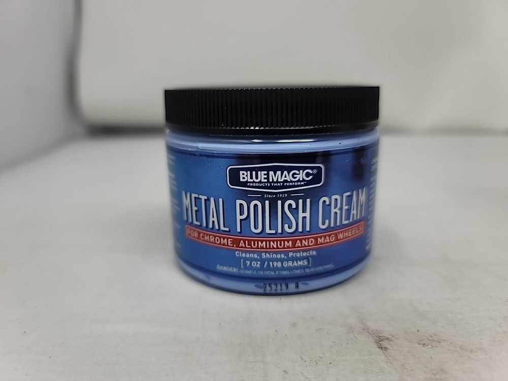 BLUE MAGIC Metal Polish Cream Tub – CHROME & ALUMINUM MAG WHEELS