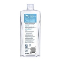 Ecos Plant Powered Dish Soap Free & Clear Hypoallergenic Cuts Grease 25 Ounce