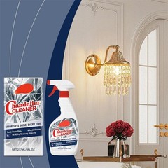 1/2x Chandelier Cleaner Drip Dry Spray,No Wipe Dust Remover for Chandelier 237ml