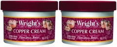 Wright’s Copper, Brass Cream Cleaner – 8 oz, (2 PACK SET)