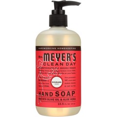 Mrs. Meyer’S Rhubarb Scented Hand Soap 12.5 Fluid Ounces Oz 6 Pack