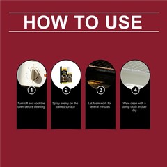 Clean + Degrease + Protect Stove and Oven 100ml
