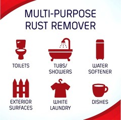 2PK Iron Out 12oz IO30N Rust Stain Remover Powder 1 lb 12 oz Bottle 2 Count