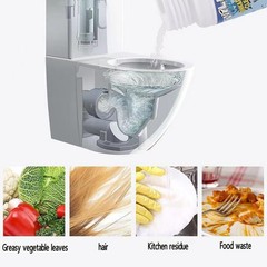 Wild Tornado Powerful Sink & Drain Cleaner Powder – Quick Foaming Super Clean…
