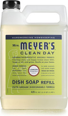 CLEAN DAY Liquid Dish Soap Refill, Lemon Verbena (48 Fl Oz (Pack of 1))