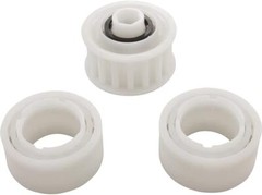 Genuine Maytronics Replacement Part – 2 Guide Wheels and 1 Pulley Gear