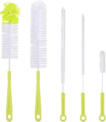 Bottle Cleaning Brush Set – Long Handle Bottle Cleaner for Washing Narrow Neck