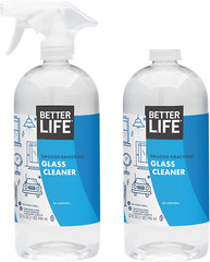 Better Life Natural Streak Free Glass Cleaner, 32 Ounces (Pack of 2)