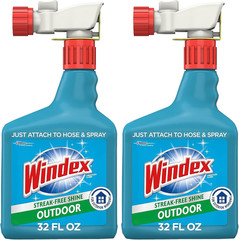 Outdoor Window and Glass Cleaner for Hose Ammonia Free, Concentrated Formula …