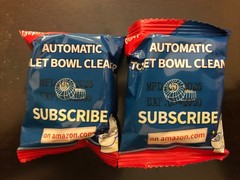 Automatic Toilet Bowl Cleaner Tablets, Bathroom Toilet Tank Cleaner ( 2 PACK)