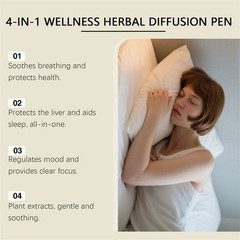 12PCS Natural Diffuser with Mint for Lung Health & Fresh Air 2026 NEW