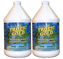 Tropic Gold Stainless Steel Polish / 2 Gallon case