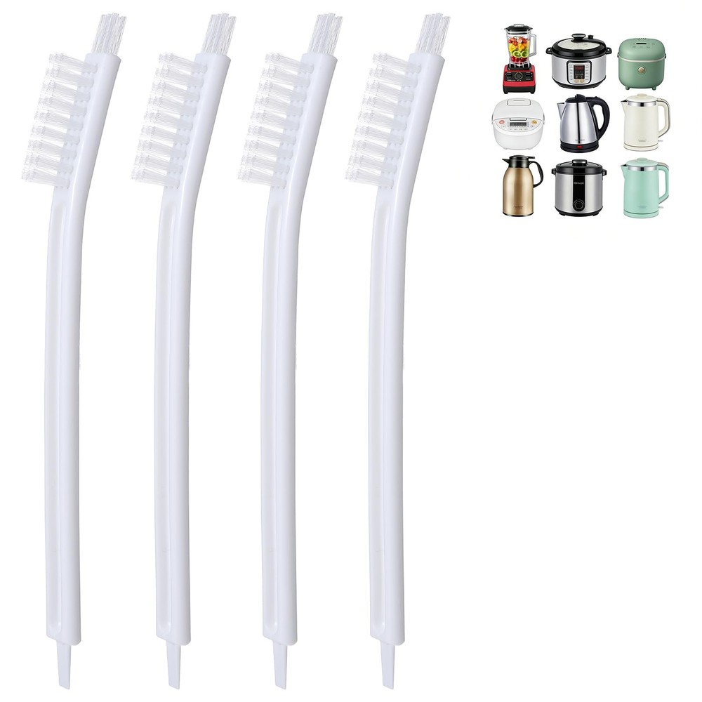4 PCS Juicer Cleaning Brush, Ymapinc Small Nylon Bristle Brush, Toaster/Waffl…