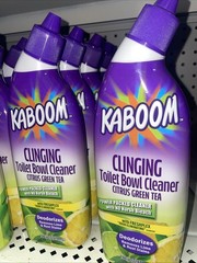 Kaboom Clinging Toilet Bowl Cleanser and Deodorizer 14 fl Oz, Pack of 3