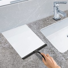 All-Purpose Stainless Steel Shower Squeegee for Shower Glass Door with Adhesi…